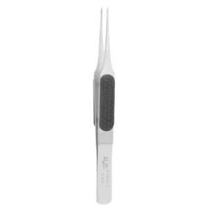 MULLER micro-pincet met vertanding-scherpe kop