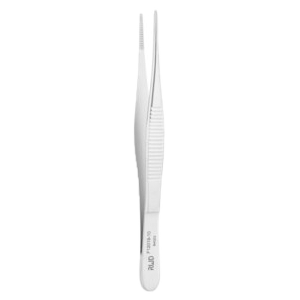 Verbandtang (Slank)-Str, Tipbreedte 2mm, tandlengte 15mm, 10.5cm
