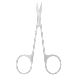 IRIS-fijne schaar (ronde type)-S/S Cvd/22*4.5mm/10.5cm
