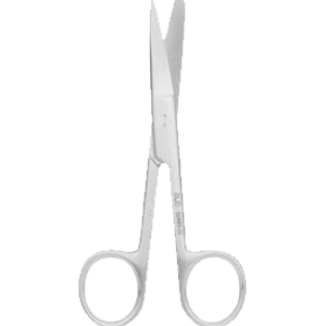 Ciseaux de chirurgie (type rond)-S/B Str/33*7.5mm/10.5cm