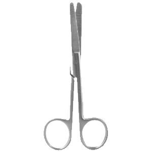 Ciseaux de chirurgie (type rond)-B/B Str/42*9.2mm/13cm