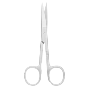 Surgical scissors (round type)-S/S Cvd/35.4*7.5mm/11.5cm